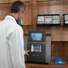 Load image into Gallery viewer, Huvitz HPE-910 Biseladora con ajustes como Semi-U, Asimétrico, Ranurado/Biselado Parcial, Ranurado Híbrido y Doble Ranurado