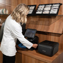 Load image into Gallery viewer, Huvitz HBK-410 Bloqueador de lentes automático con tecnología inteligente de escaneo digital