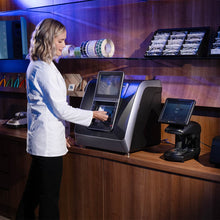 Load image into Gallery viewer, Huvitz HBK-410 Bloqueador de lentes automático con tecnología inteligente de escaneo digital