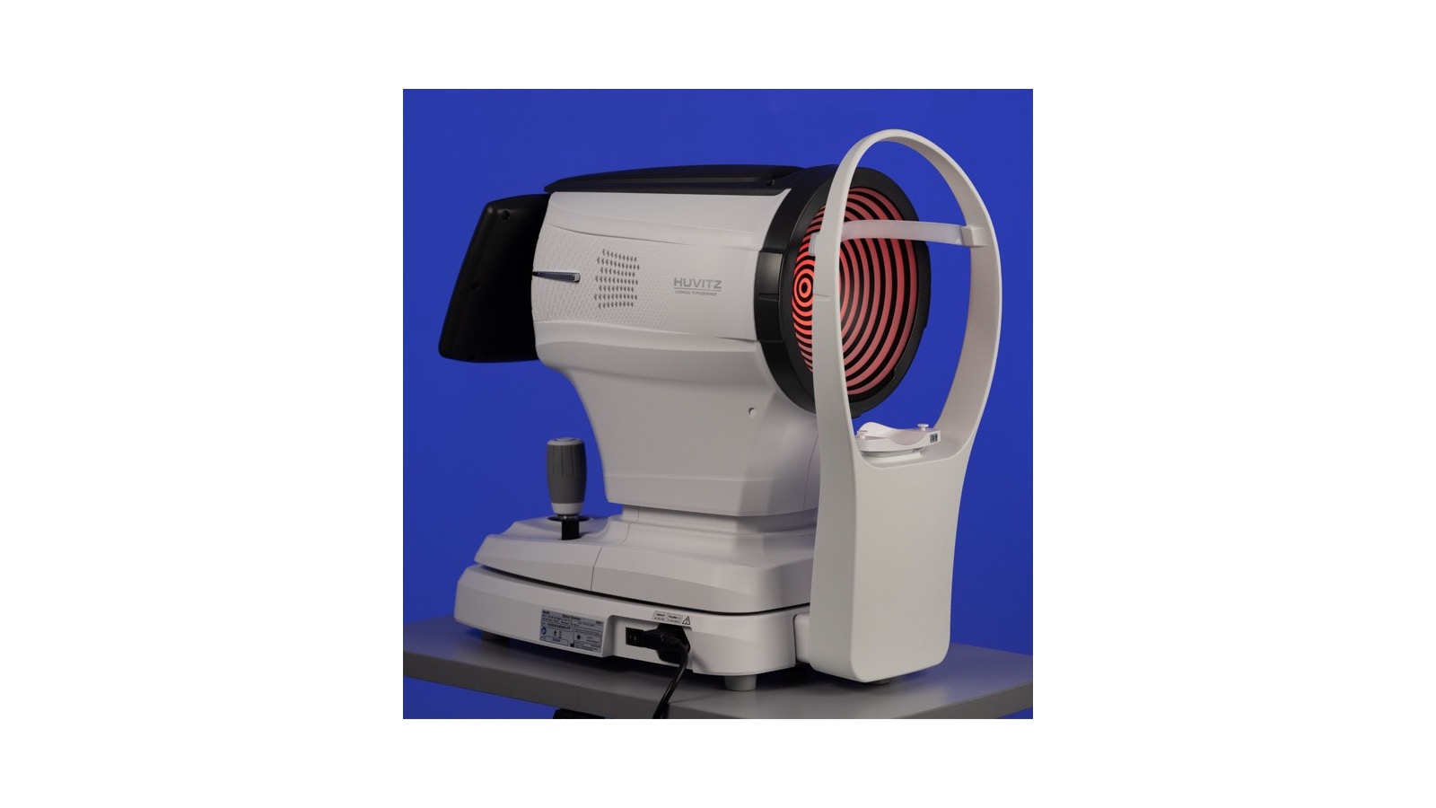 Topógrafo corneal Huvitz HTG-1 con disco de Plácido para topografía corneal en Argentina